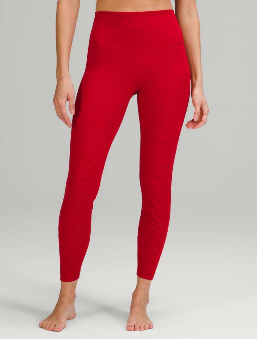 Lululemon Lunar New Year Wunder Under High-Rise Tight 25" Dark Red